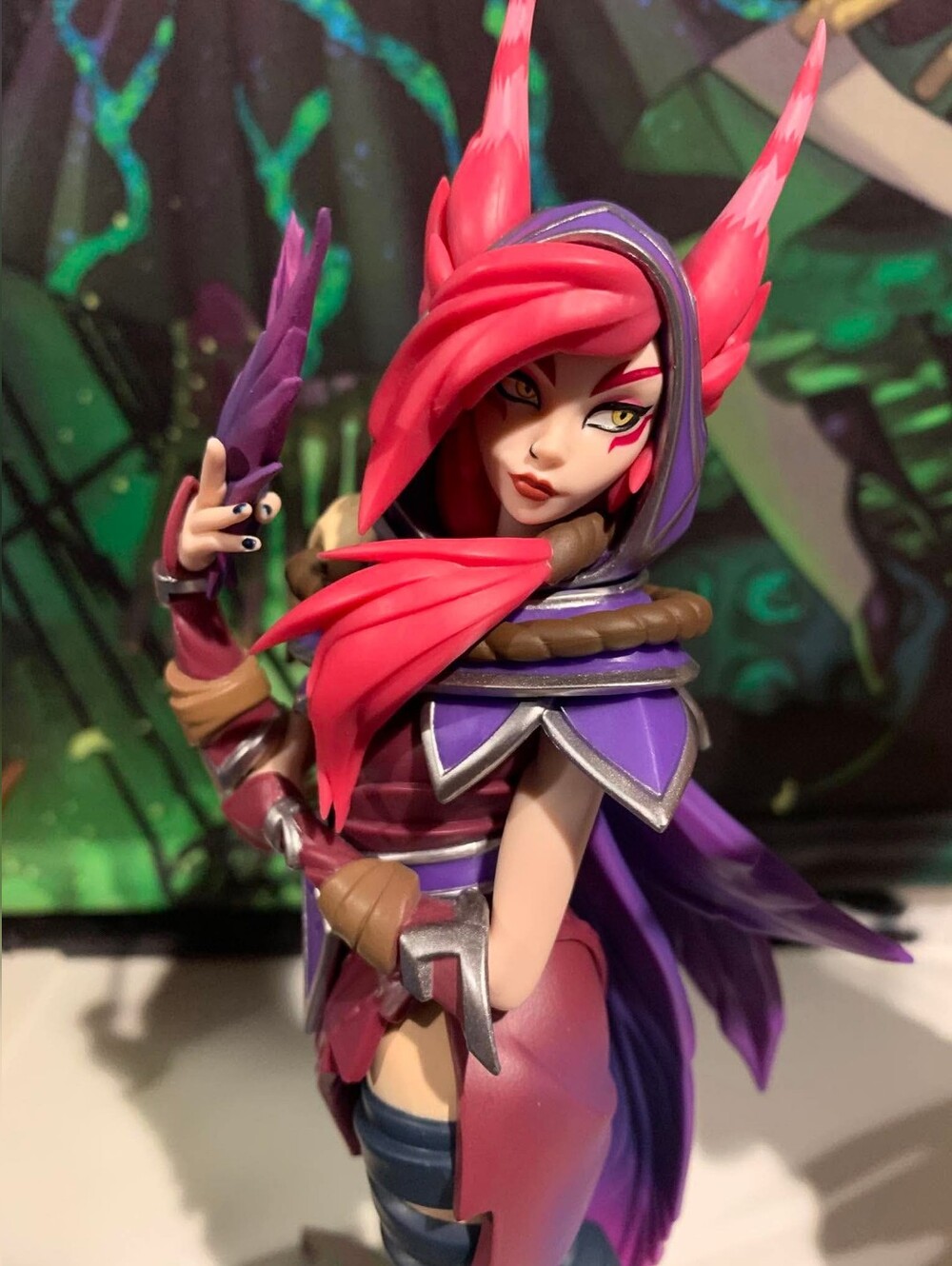 League of Legends Xayah Unlocked Figure Riot Games Collectible With Box